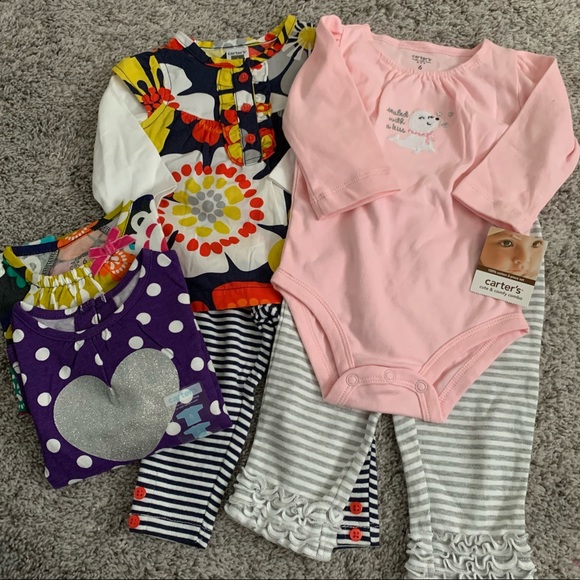 Carter's Other - Carter’s Baby Girl Matching Sets & Tops